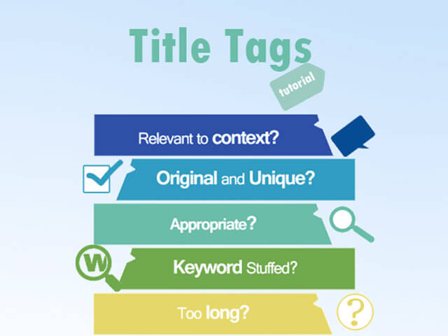 On Page SEO basics – Meta Title Tag