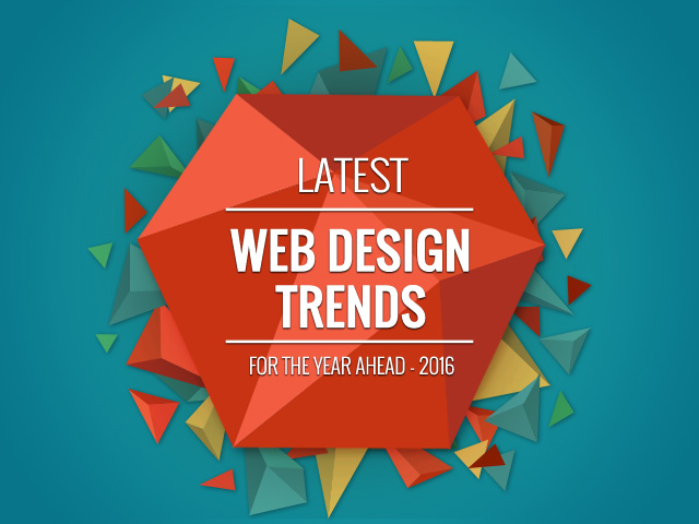 Top web design trends for 2016