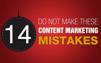 14 Content Marketing mistakes that even Pros commit