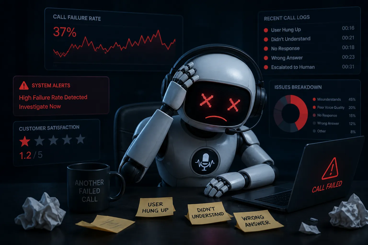 AI Voice Agents Fail AI Voice Agents Fail