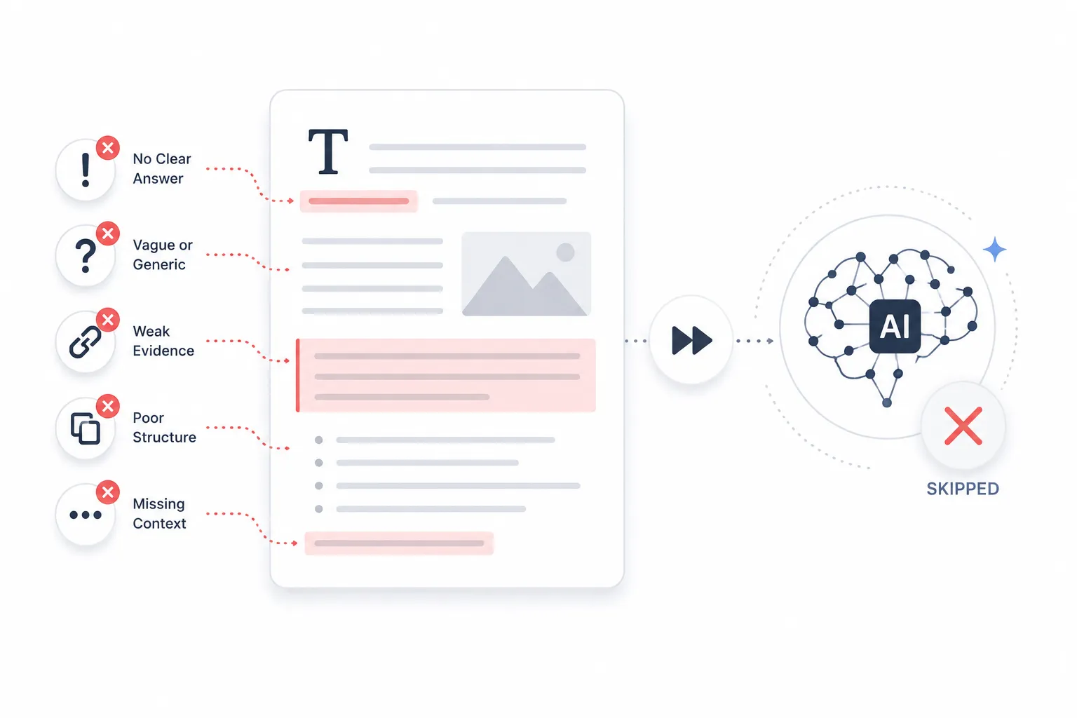 Common Mistakes That Get Good Content Skipped