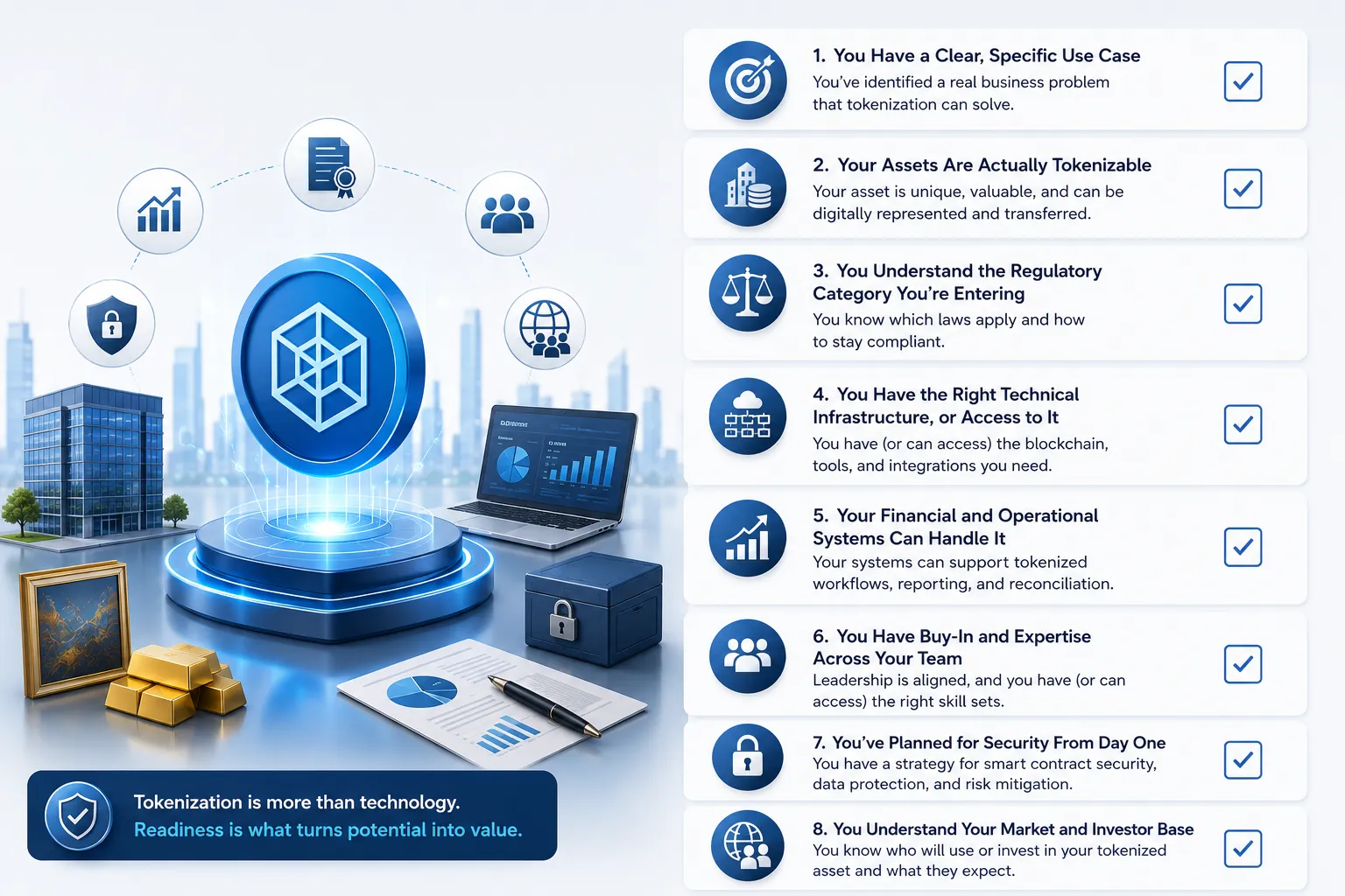 The Business Tokenization Readiness Checklist