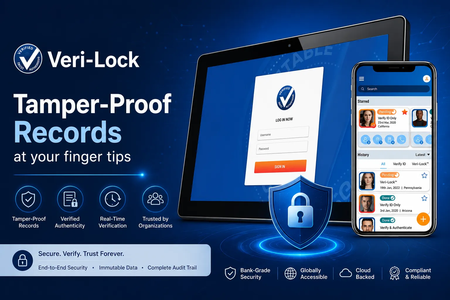 tamper-proof records tamper-proof records