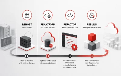 Rehost vs Replatform vs Refactor vs Rebuild