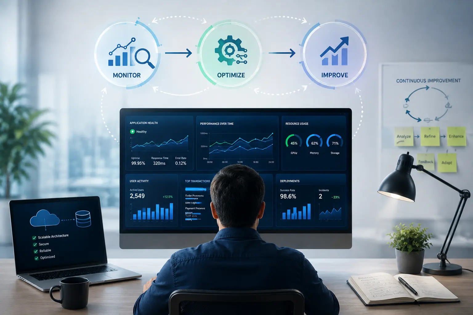 Monitor, Optimize, and Keep Improving
