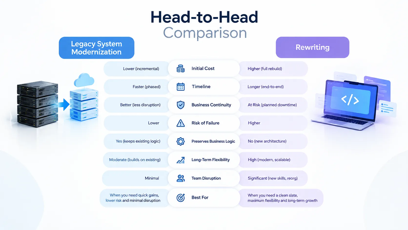 Head-to-Head Comparison