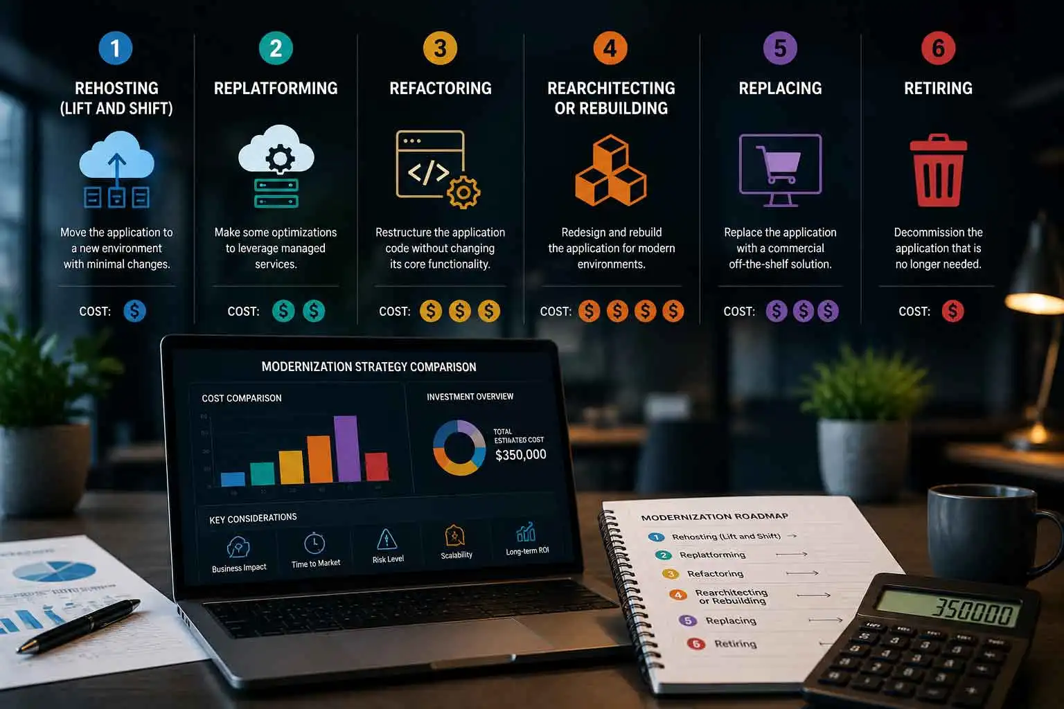 The Six Modernization Approaches and What Each One Costs
