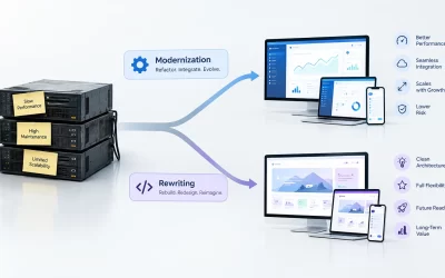 Legacy System Modernization vs. Rewriting: Which Approach Is Better?
